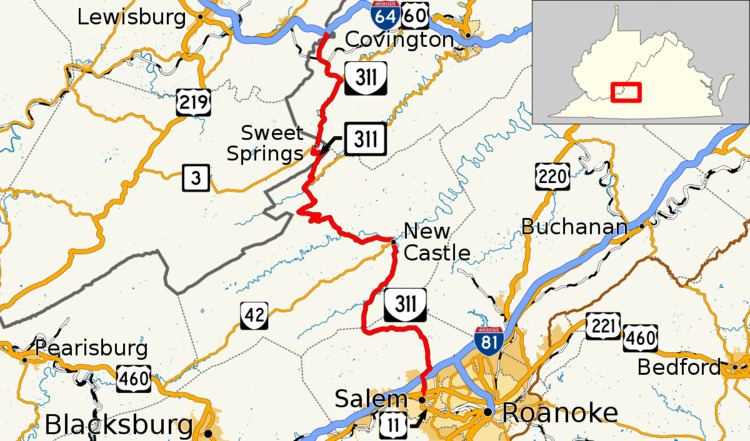 Route 311 (Virginia–West Virginia)