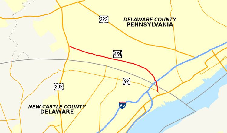 Route 491 (Delaware–Pennsylvania)