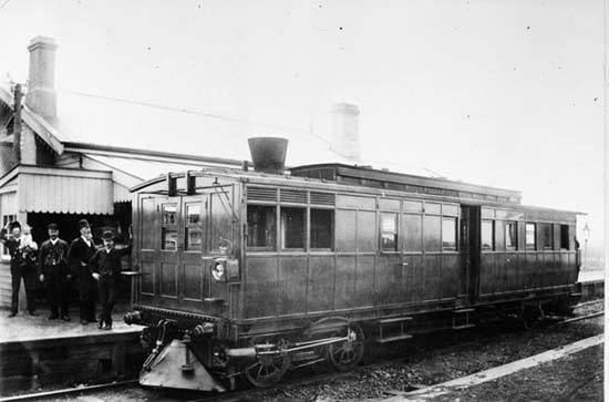 Rowan steam railmotor