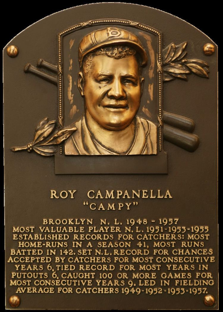 Roy Campanella Campanella Roy Baseball Hall of Fame