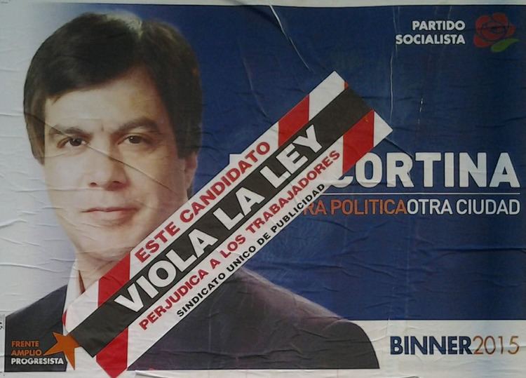 Roy Cortina Roy Cortina el candidato escrachado por quotviolar la ley