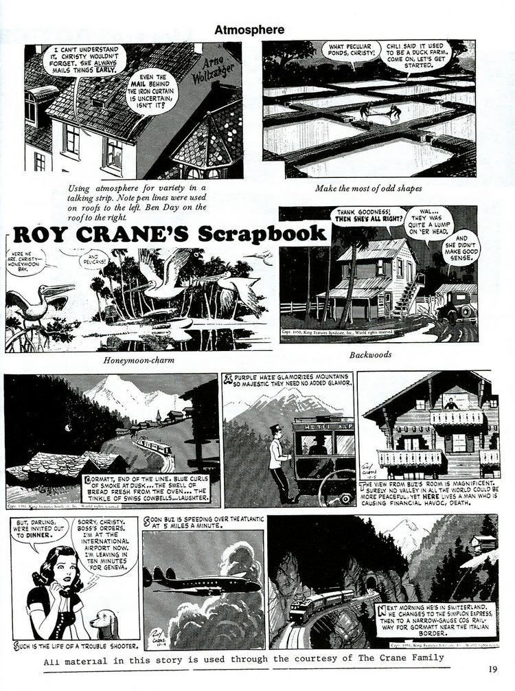 Roy Crane Roy Crane Scrapbook Temple of the Seven Golden Camels