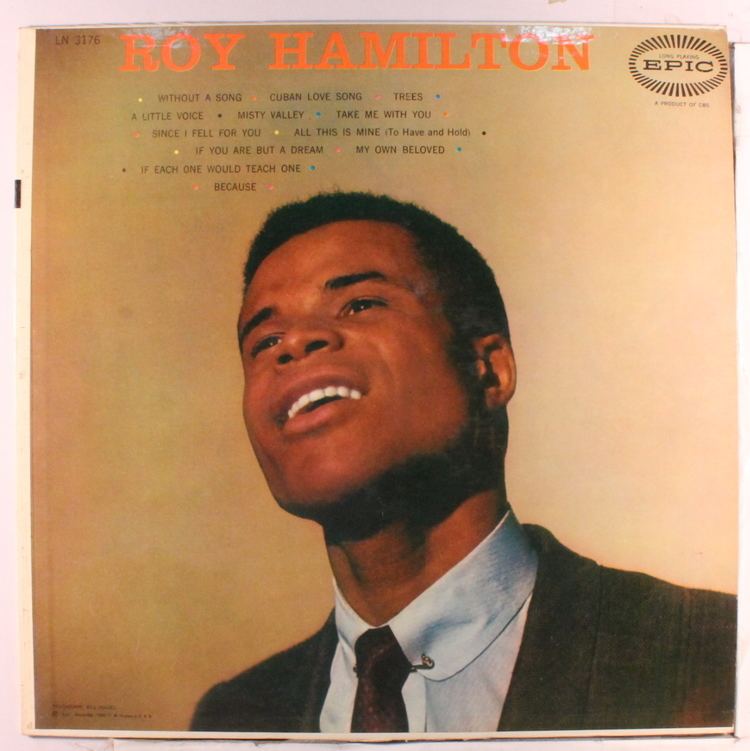 Roy Hamilton ROY HAMILTON Craig Moerer Records By Mail