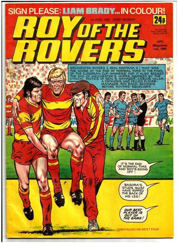Roy of the Rovers Judge Dredd publisher buys Roy of the Rovers and classic comics