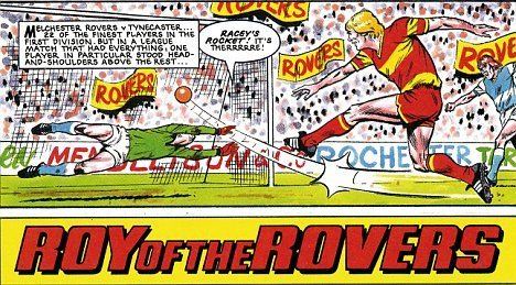 Roy of the Rovers Fantasy football Legendary comic book lineup features Roy of the