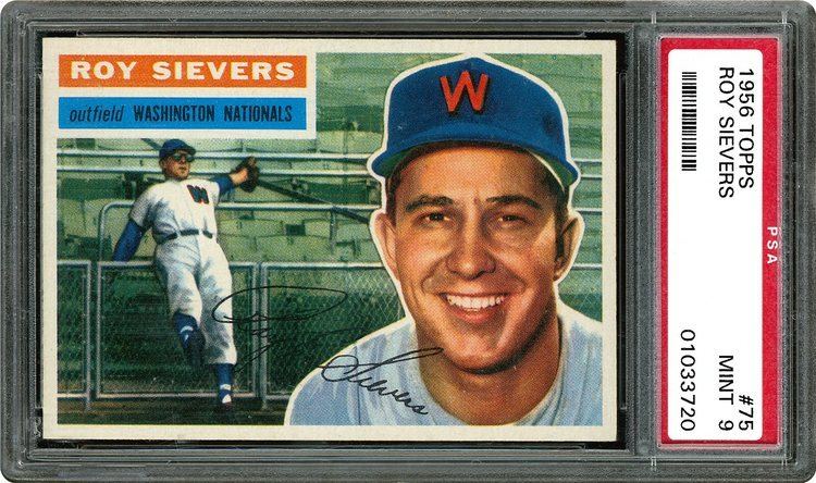 Roy Sievers 1956 Topps Roy Sievers PSA CardFacts