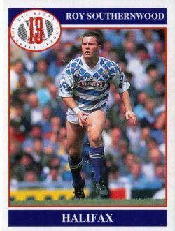 Roy Southernwood HALIFAX Roy Southernwood 40 MERLIN Rugby League 1990 s Trading Card