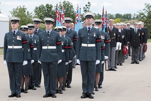 Royal Air Force Police New RAF Police Memorial Stones Dedicated At National Arboretum