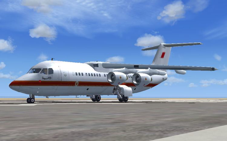 Royal Bahraini Air Force Royal Bahraini Air Force VIP BAe Avro RJ100 for FSX