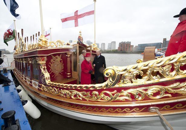 Royal barge Kate Middleton will sit on golden throne on Royal Barge for Diamond
