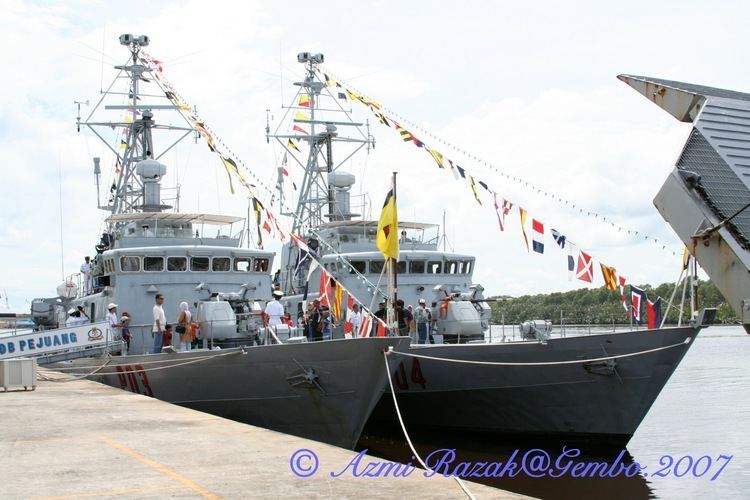 Royal Brunei Navy Royal Brunei Navy in Kuala Belait House of Gembo