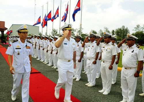 Royal Cambodian Navy US Navy Royal Cambodian Navy kick off CARAT 2012