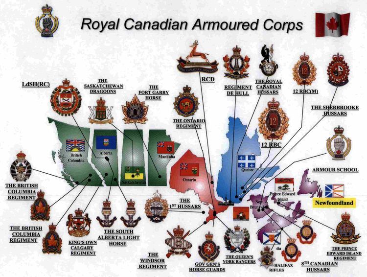 Royal Canadian Armoured Corps Royal Canadian Armoured Corps School Rcacs