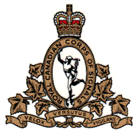 Royal Canadian Corps of Signals wwwrccs5sqnthesigsclubcagraphicshatbadgegif