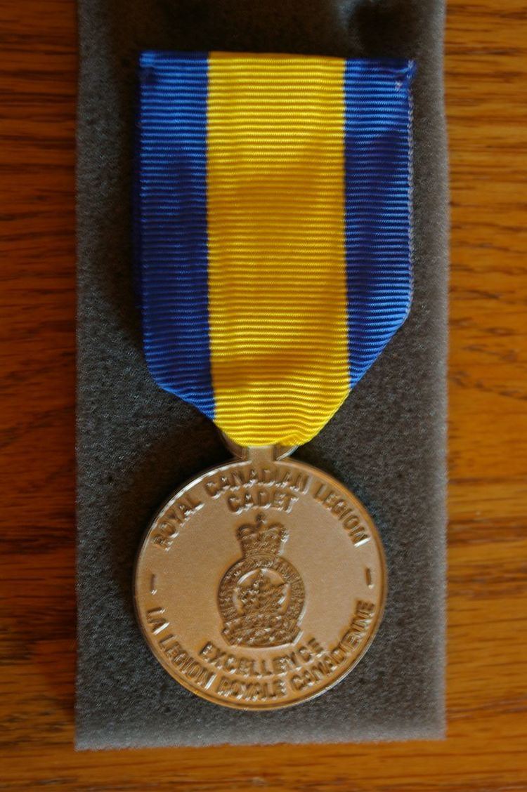 Royal Canadian Legion Cadet Medal of Excellence