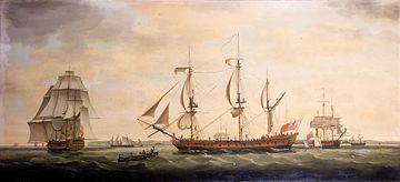 Royal George (1777 ship) httpsuploadwikimediaorgwikipediacommonsthu