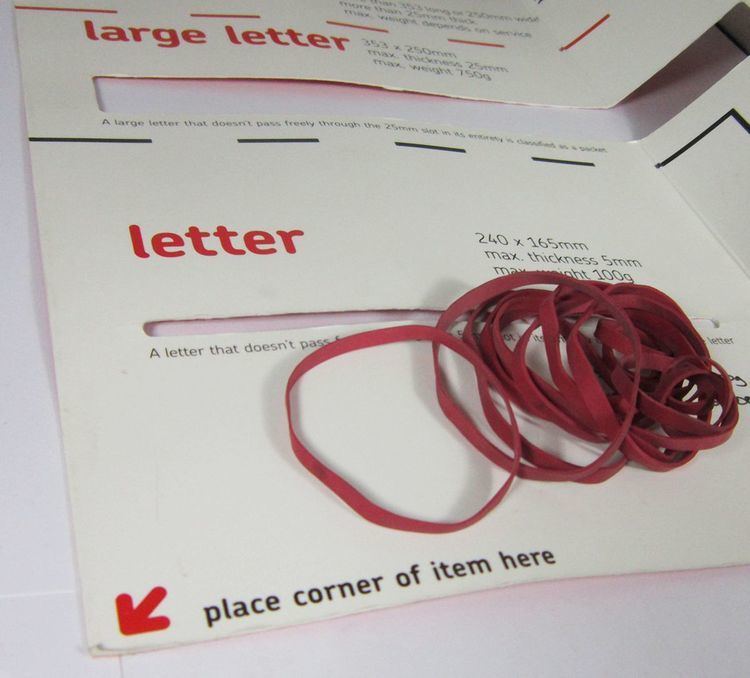 Royal Mail rubber band