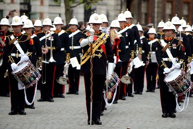 Royal Marines Band Service Military musicians gear up for Grand Prix Royal Navy