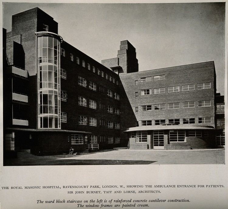 Royal Masonic Hospital FileRoyal Masonic Hospital London threequarter view of the am
