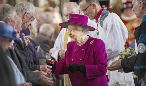 Royal Maundy The Queen hands out money in traditional royal Maundy Thursday