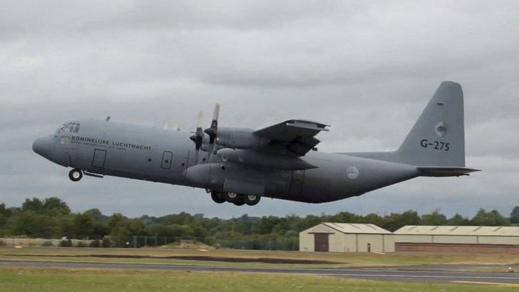 Royal Netherlands Air Force Lockheed C130H30 Hercules Royal Netherlands Air Force departure at