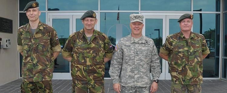 Royal Netherlands Army Royal Netherlands Army visit TRADOC