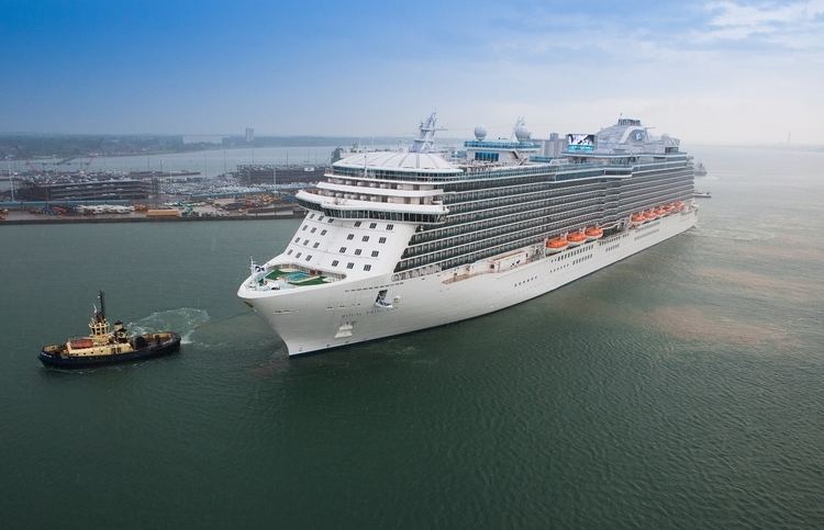Royal Princess (2013) Princess Cruises and Cunard feature in BBC programme 39Sea Cities