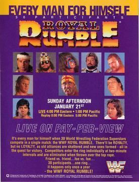 Royal Rumble (1990) Royal Rumble 1990 Wikipedia