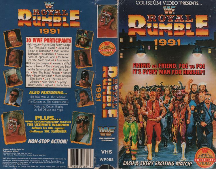 Royal Rumble (1991) RetroDaze VHS Covers