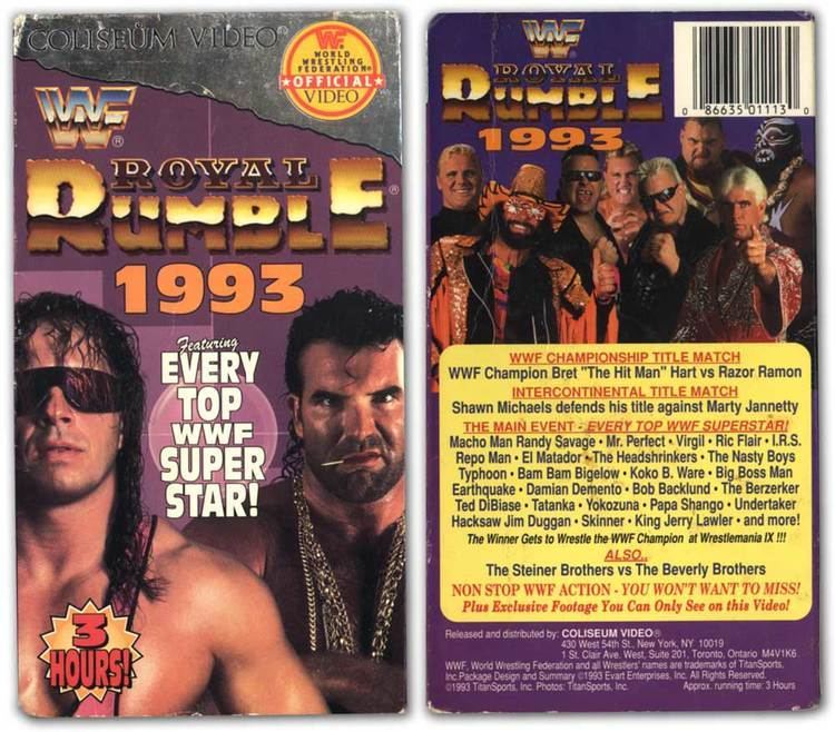 Royal Rumble (1993) Rockin Robin39s Video Tapes 19931996 from quotThe Canadian Connection