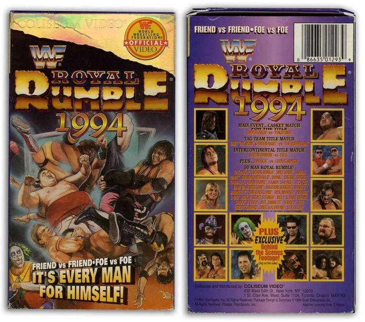 Royal Rumble (1994) Rockin Robin39s Video Tapes 19931996 from quotThe Canadian Connection