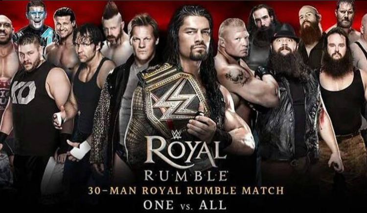 wwe royal rumble 2017 match card