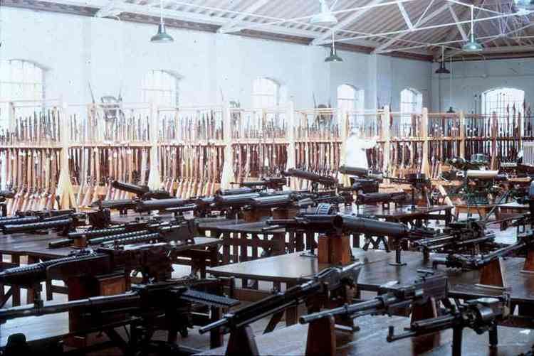 Royal Small Arms Factory Royal Small Arms Factory Pattern Room Enfield London 1977