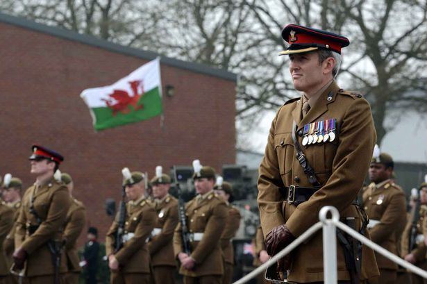 Royal Welsh Merger parade held for The Royal Welsh Regiment39s 1st and 2nd