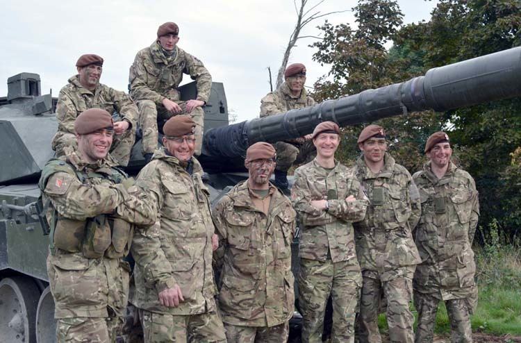 Royal Wessex Yeomanry Royal Wessex Yeomanry Soldiers train with Challenger 2 Tank at