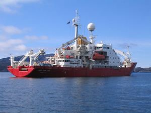 RRS James Clark Ross RRS James Clark Ross one of five ships collecting data for the