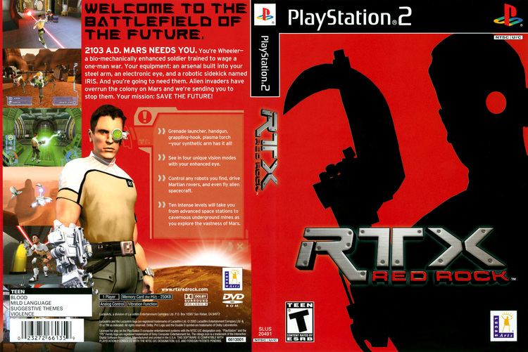 RTX Red Rock RTX Red Rock US Cover Cover Download Sony Playstation 2 Covers