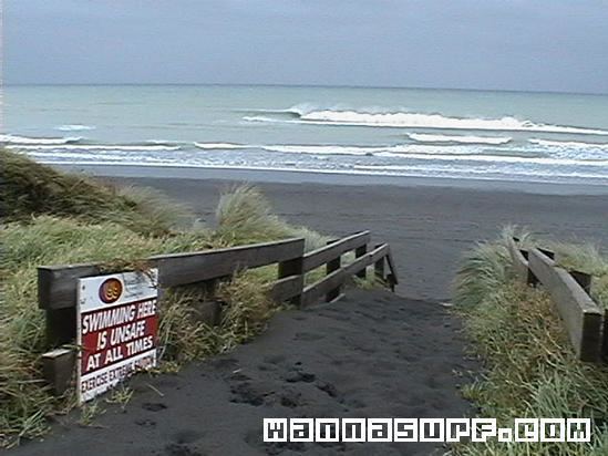 Ruapuke Ruapuke Surfing in West Coast Auckland New Zealand WannaSurf