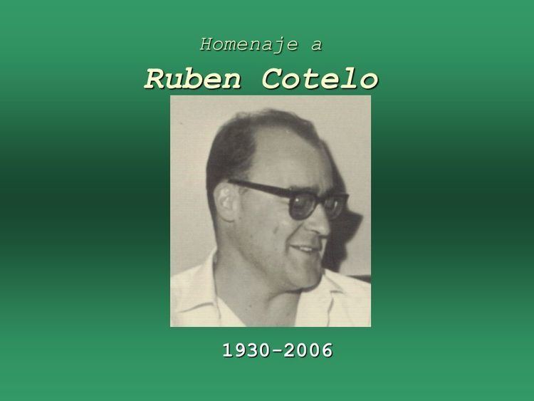 Ruben Cotelo Homenaje a Ruben Cotelo Sus aportes a la cultura uruguaya ppt