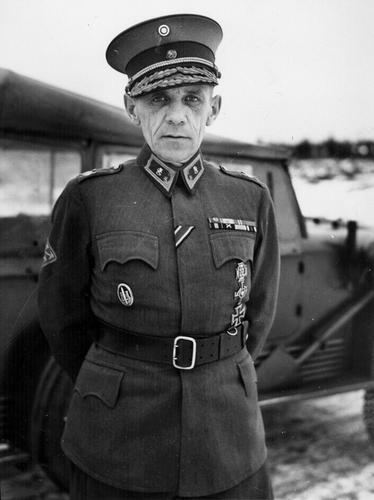 Ruben Lagus Finnish Forces Commander of the Finnish Armoured Division