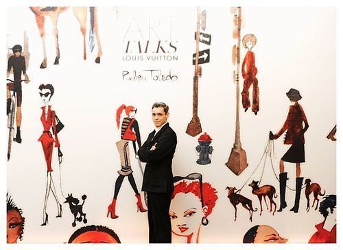 Ruben Toledo David Stark Sketchbook Louis Vuitton Art Talks with Ruben