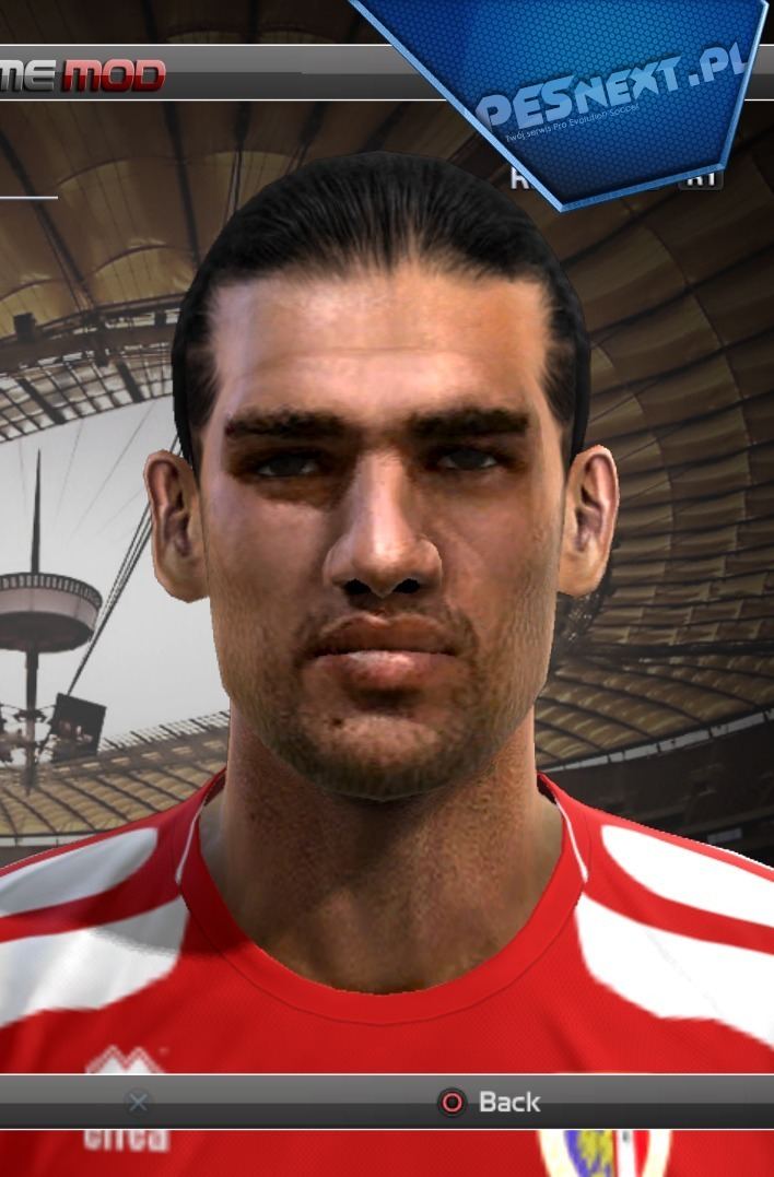 Rubén Jurado Ruben Jurado face for Pro Evolution Soccer PES 2013 made by Dyba81
