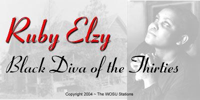 Ruby Elzy WOSU Presents Ruby Elzy Black Diva of the Thirties