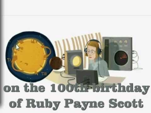Ruby Payne-Scott Celebrating Google Doodle for Ruby Payne Scott the First Female