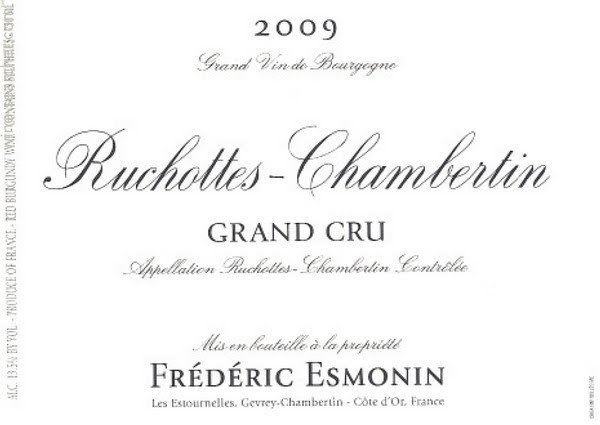 Ruchottes-Chambertin Tasting Notes Frederic Esmonin RuchottesChambertin Grand Cru Cote