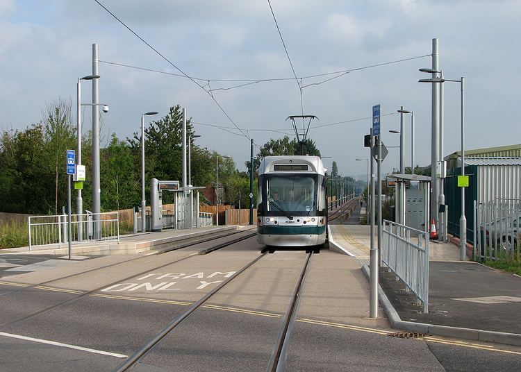 Ruddington Lane tram stop