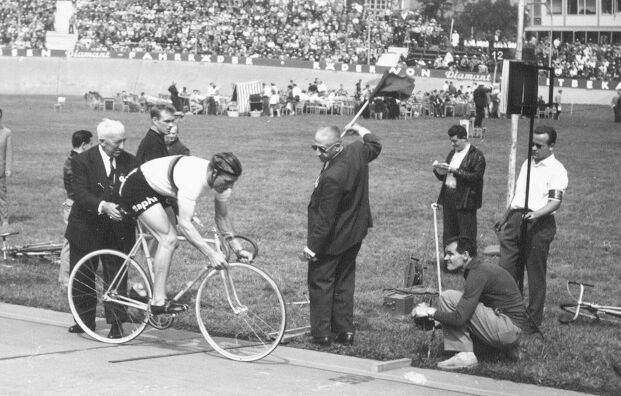 Rudi Altig Radsport Historische Bildergalerie Rudi Altig 5000m WM