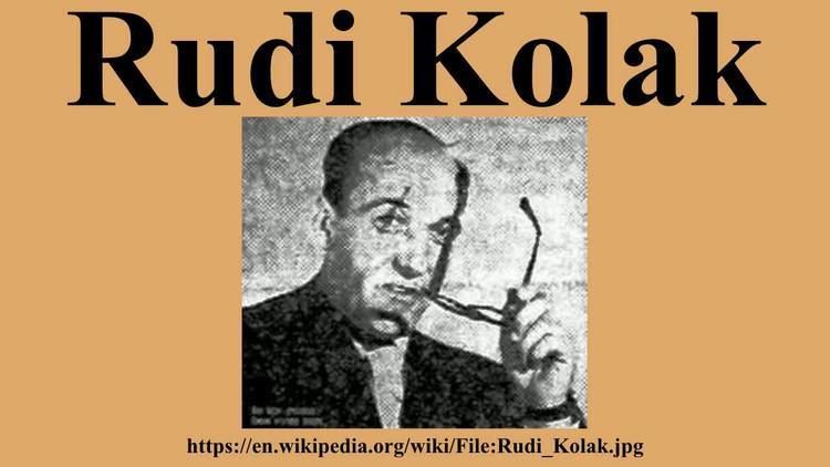 Rudi Kolak Rudi Kolak YouTube