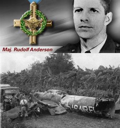 Rudolf Anderson On this date in history Cuba shoots down U2 spy plane during