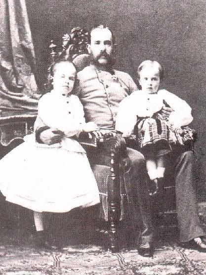 Rudolf, Crown Prince of Austria Archduchess Gisela and Crown Prince Rudolf of Austria with